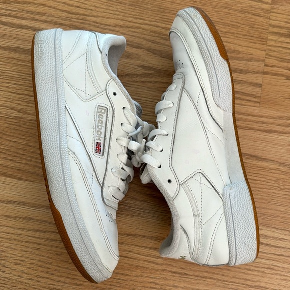Reebok Shoes - Reebok Club Classic Leather Sneakers Womens 7.5